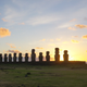 Imagen para el artículo titulado Decenas de moais quedan dañados por un incendio en la Isla de Pascua
